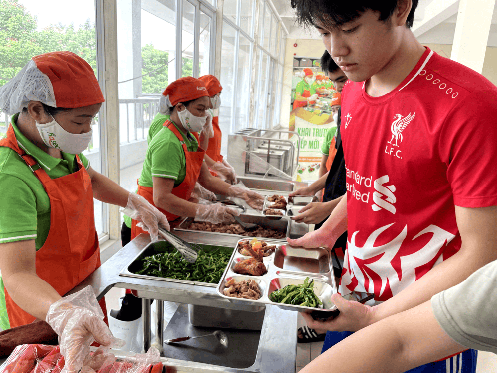 Tiêu chuẩn suất ăn bán trú trường học