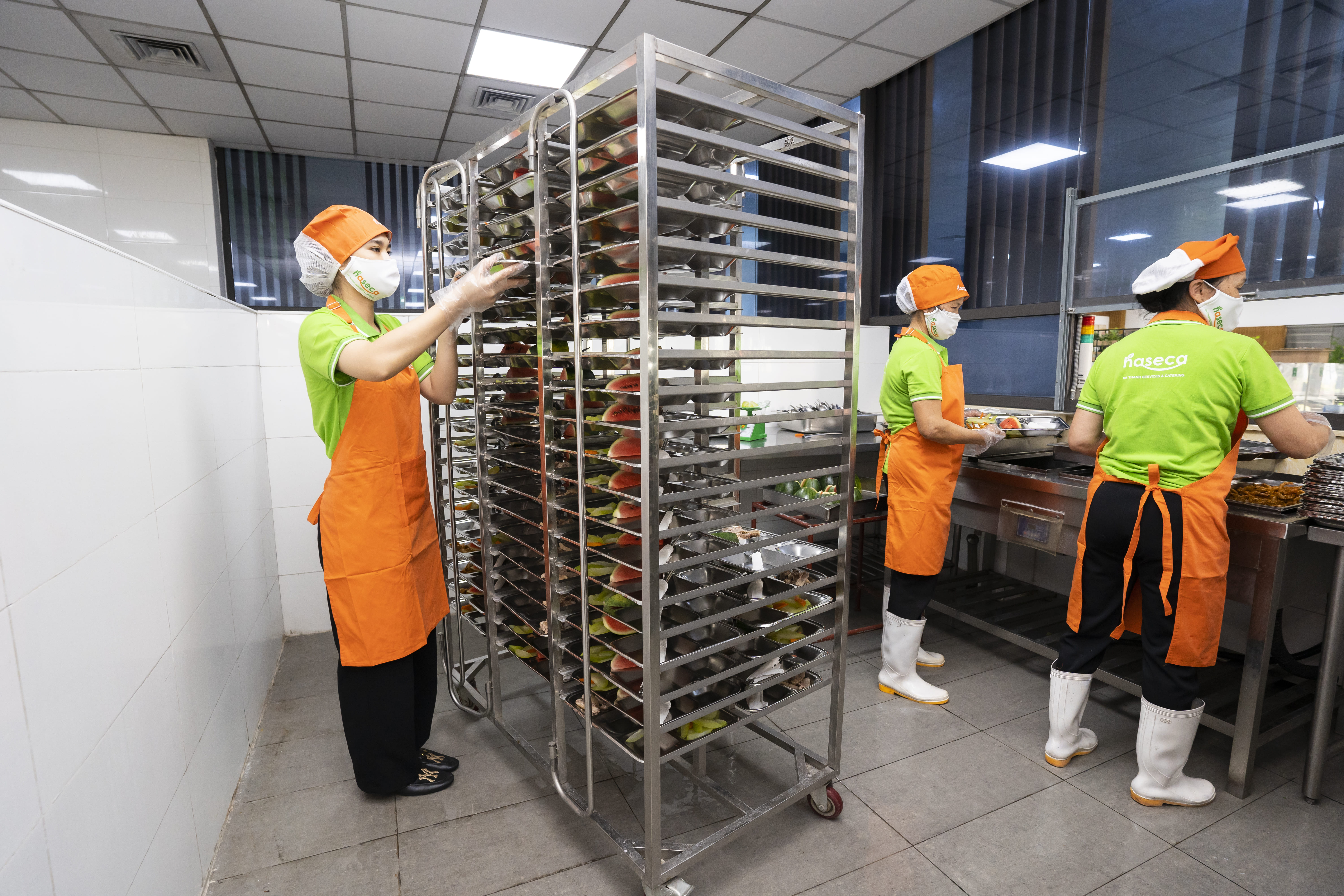 Haseca - cung cấp dịch vụ suất ăn công nghiệp tại Hà Nam