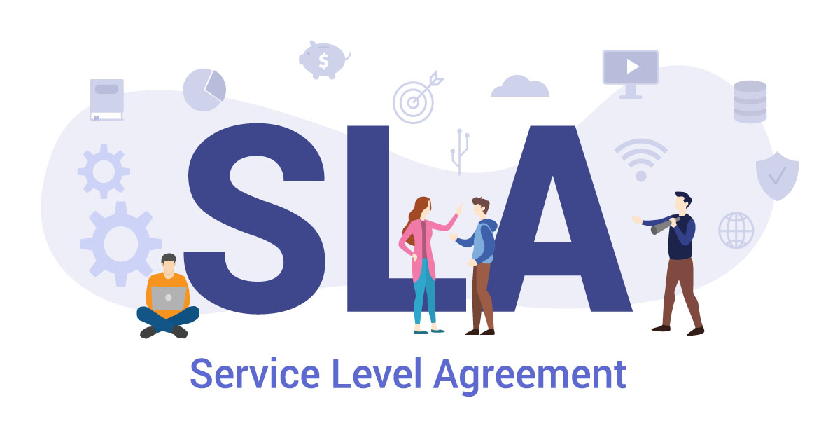 Với Haseca, cam kết chất lượng dịch vụ SLA giúp xác định rõ vai trò của doanh nghiệp