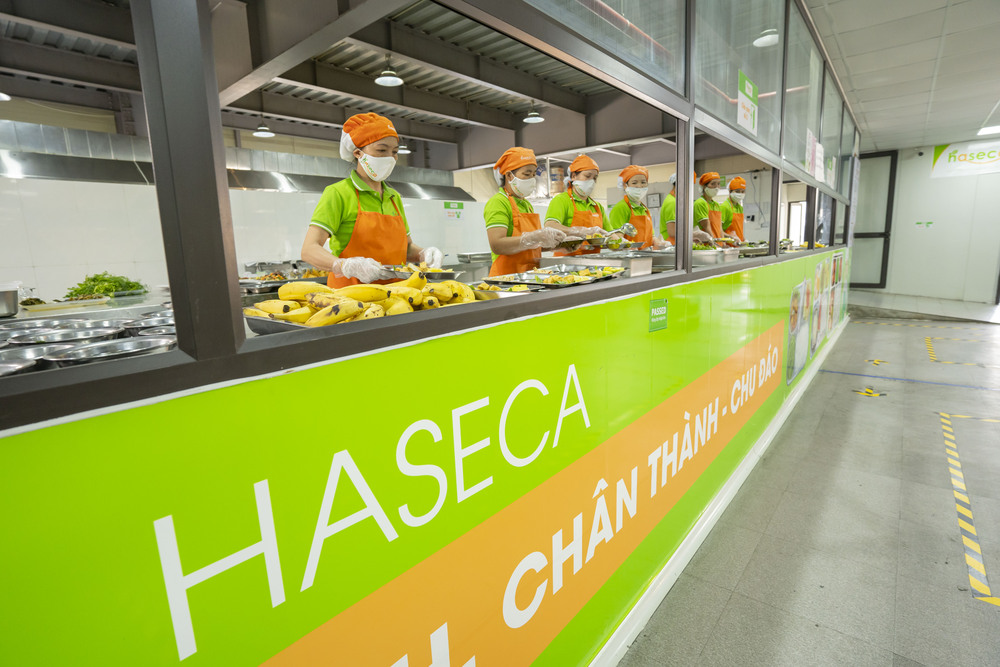 Suất ăn công nghiệp miền Bắc: Haseca - Đối tác tin cậy mang đến dinh dưỡng và chất lượng